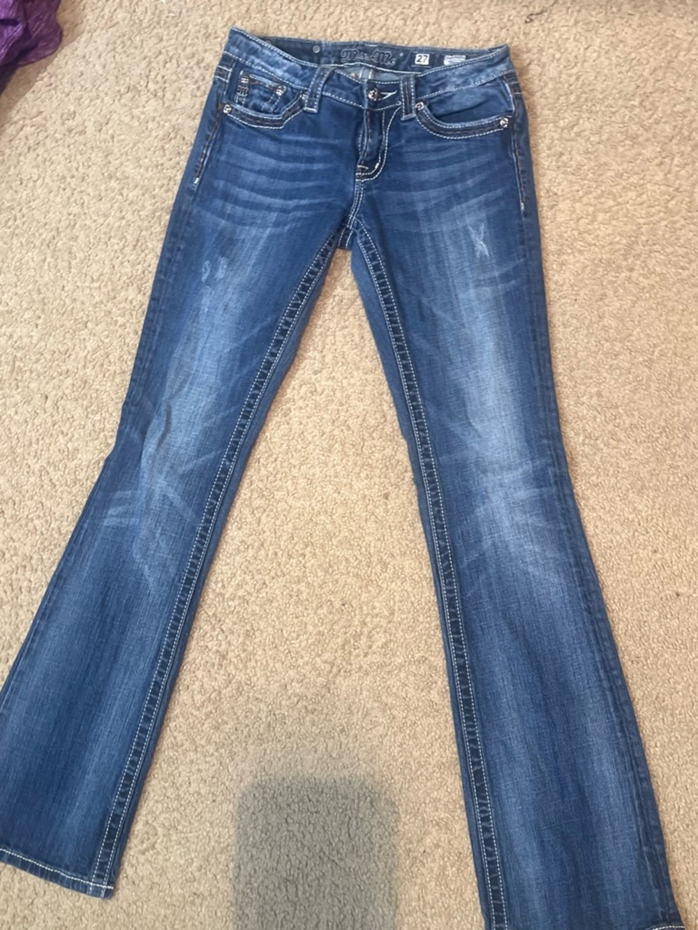 Women’s Blue Bootcut Jeans - miss me jeans